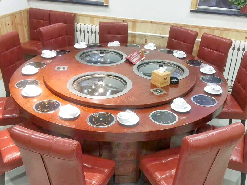 火鍋餐（cān）桌-鐵鍋（guō）燉