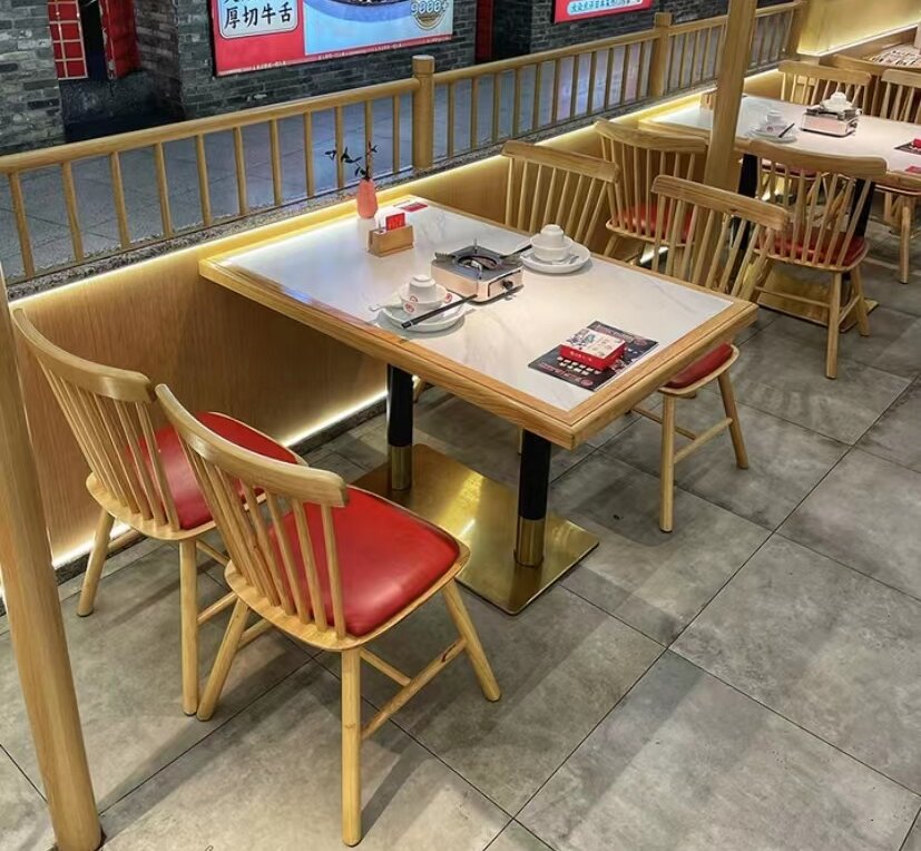 餐飲飯店桌椅2410