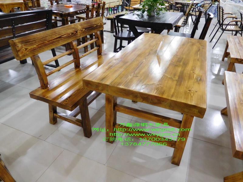 實木餐（cān）桌椅024